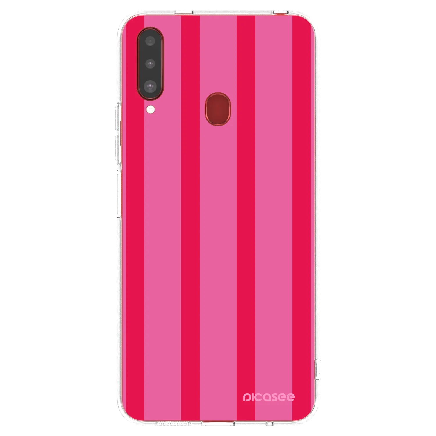 Picasee Samsung Galaxy A20s Hülle - Transparentes Silikon - Hot tropic