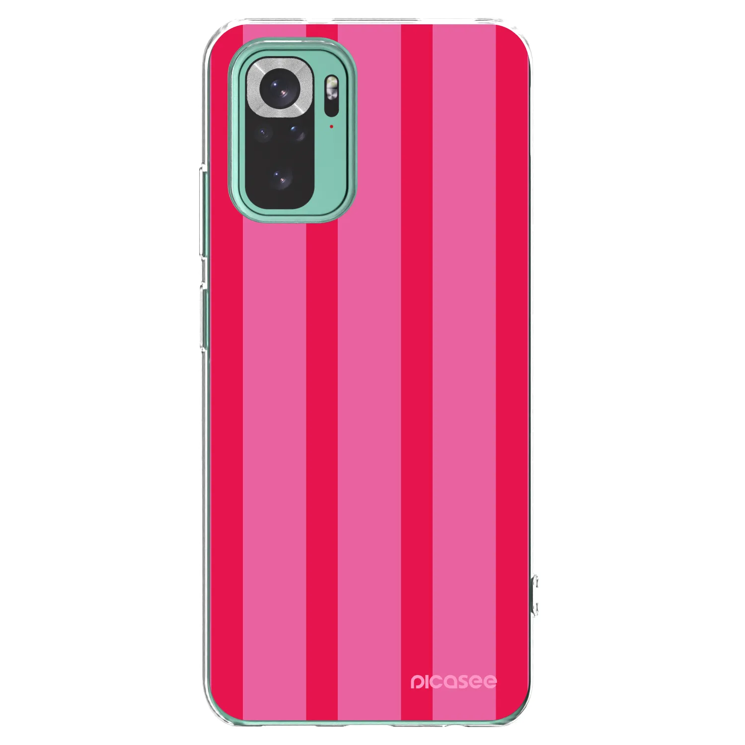 Picasee Xiaomi Redmi Note 10 Pro Hülle - Transparentes Silikon - Hot tropic