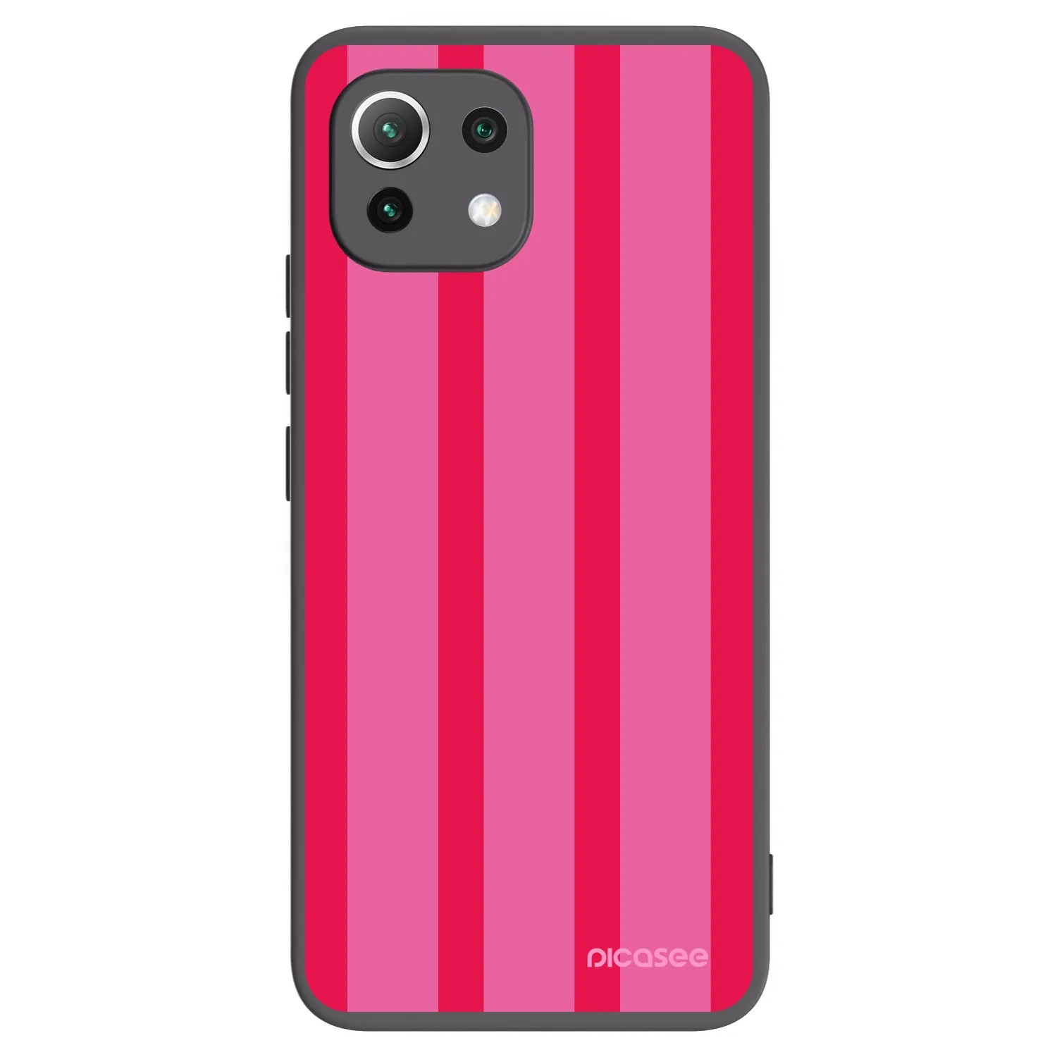 Picasee Xiaomi Mi 11 Lite Hülle - Schwarzes Silikon - Hot tropic