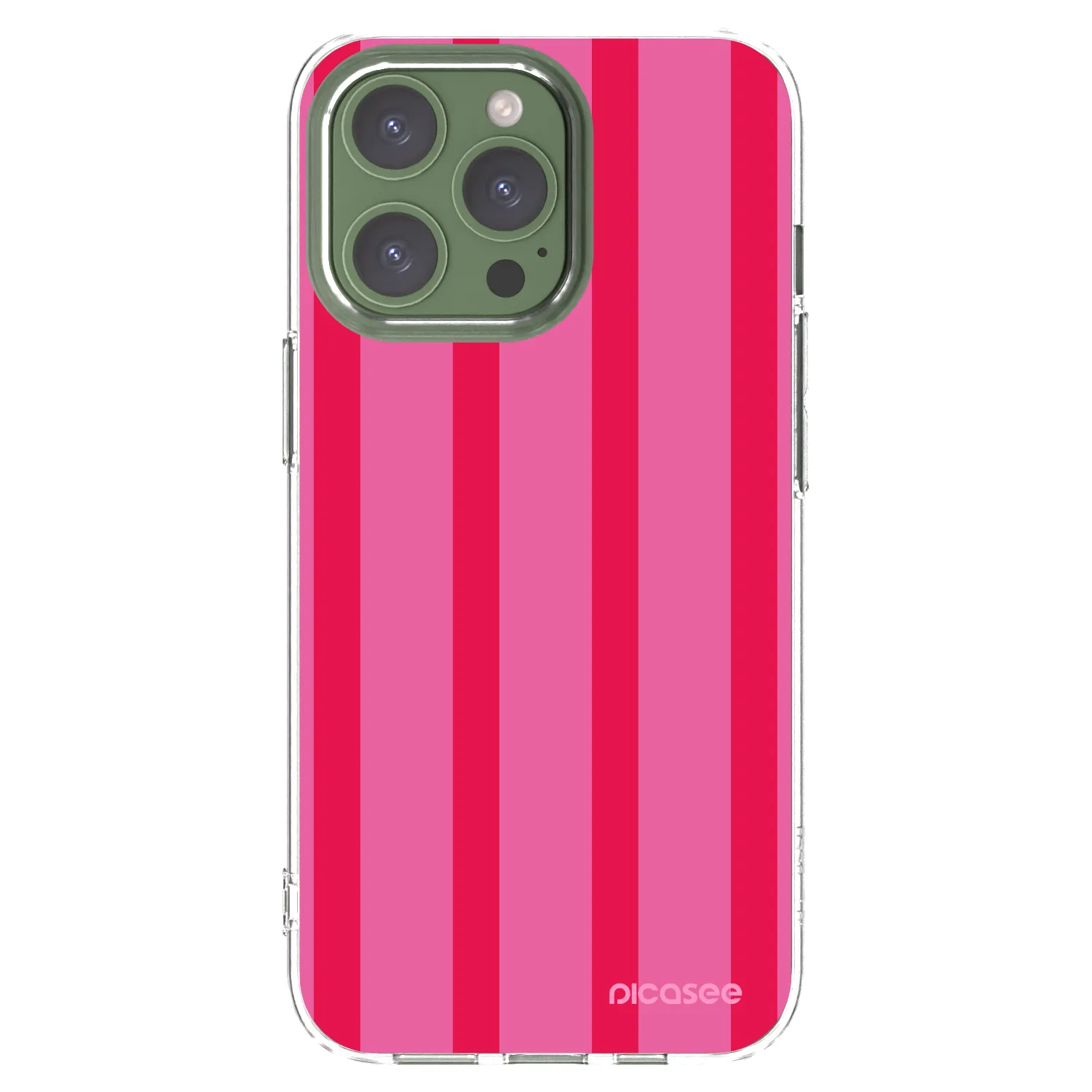 Picasee Apple iPhone 13 Pro Hülle - Transparentes Silikon - Hot tropic