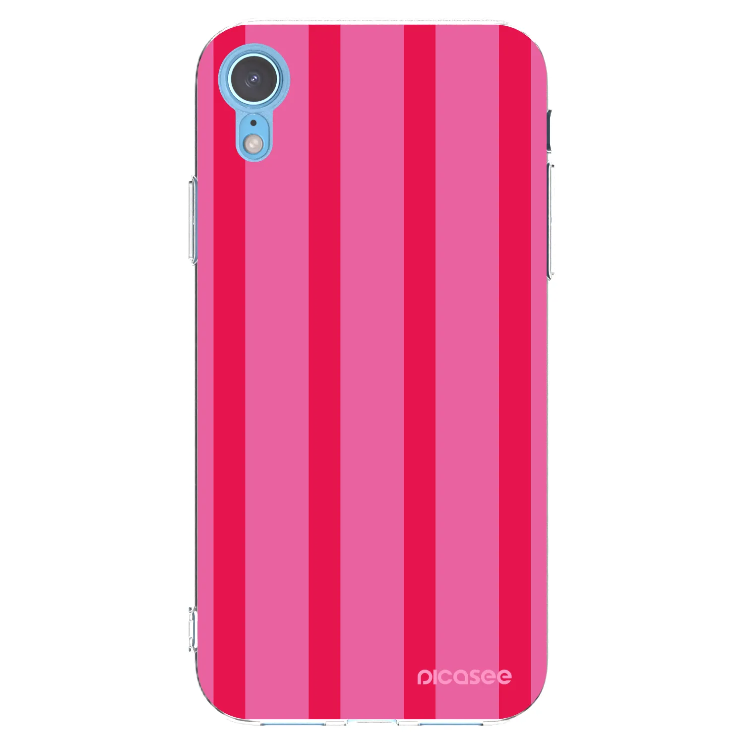 Picasee Apple iPhone XR Hülle - Transparentes Silikon - Hot tropic