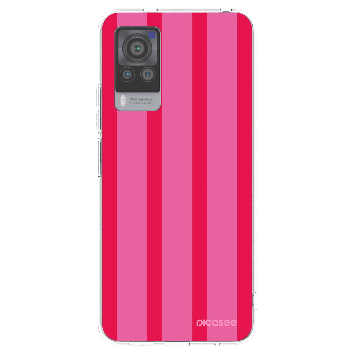 Picasee Vivo X60 Pro 5G Hülle - Transparentes Silikon - Hot tropic