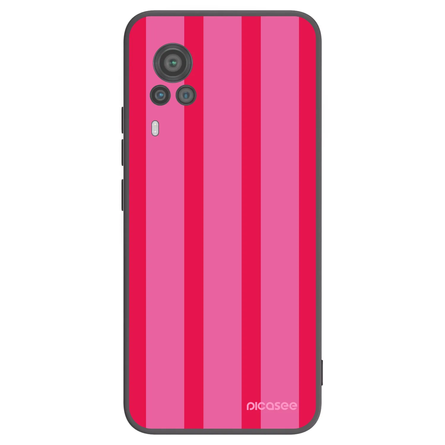 Picasee Vivo X60 Pro 5G Hülle - Schwarzes Silikon - Hot tropic