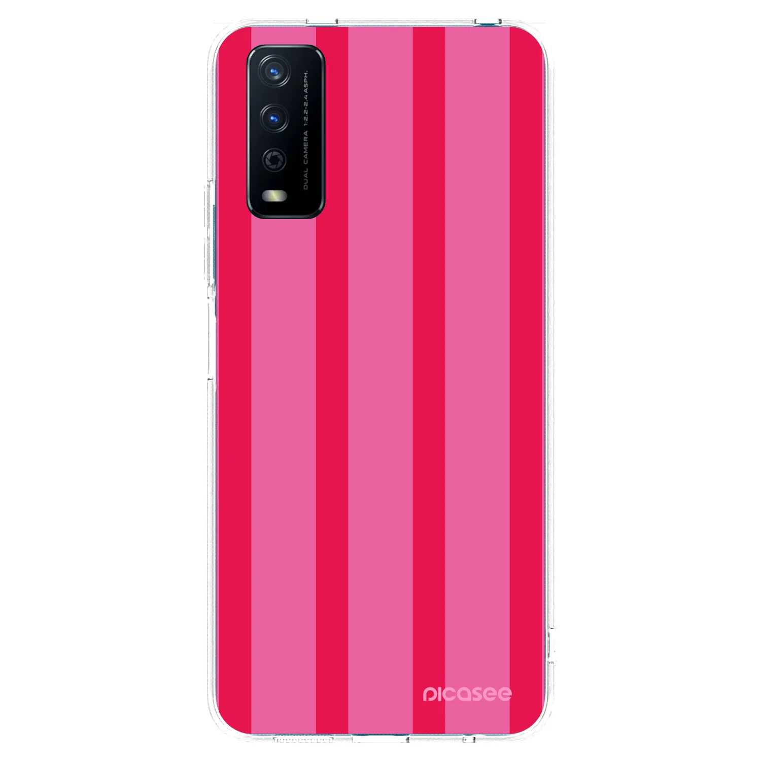 Picasee Vivo Y11s Hülle - Transparentes Silikon - Hot tropic