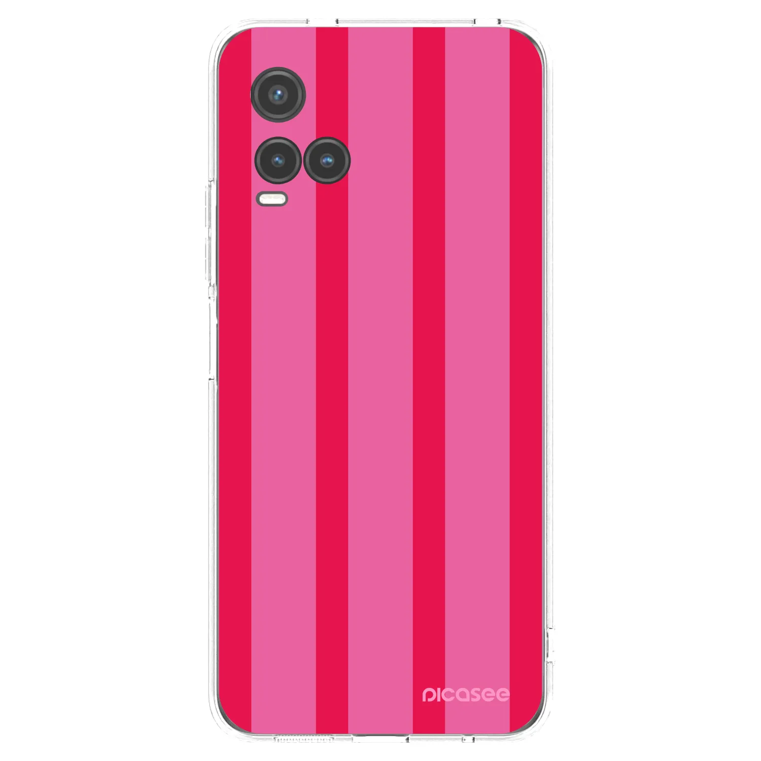 Picasee Vivo Y33s Hülle - Transparentes Silikon - Hot tropic