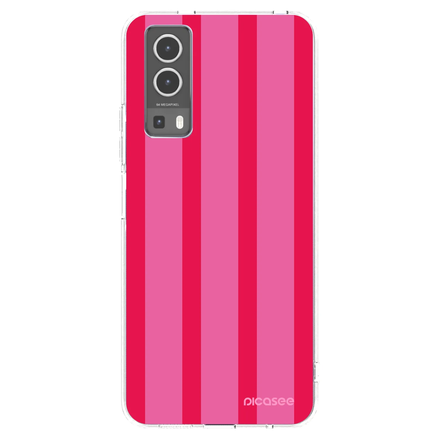 Picasee Vivo Y72 5G Hülle - Transparentes Silikon - Hot tropic