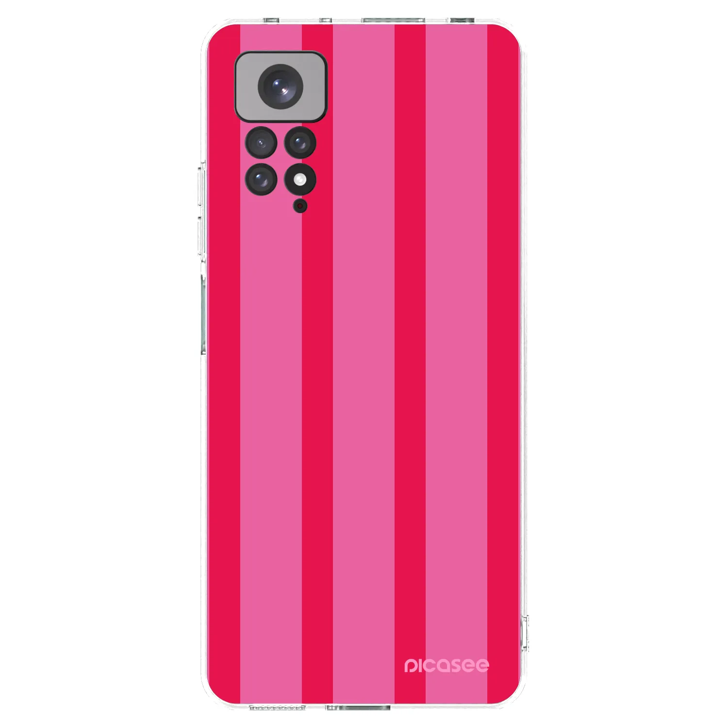 Picasee Xiaomi Redmi Note 11S 4G Hülle - Transparentes Silikon - Hot tropic