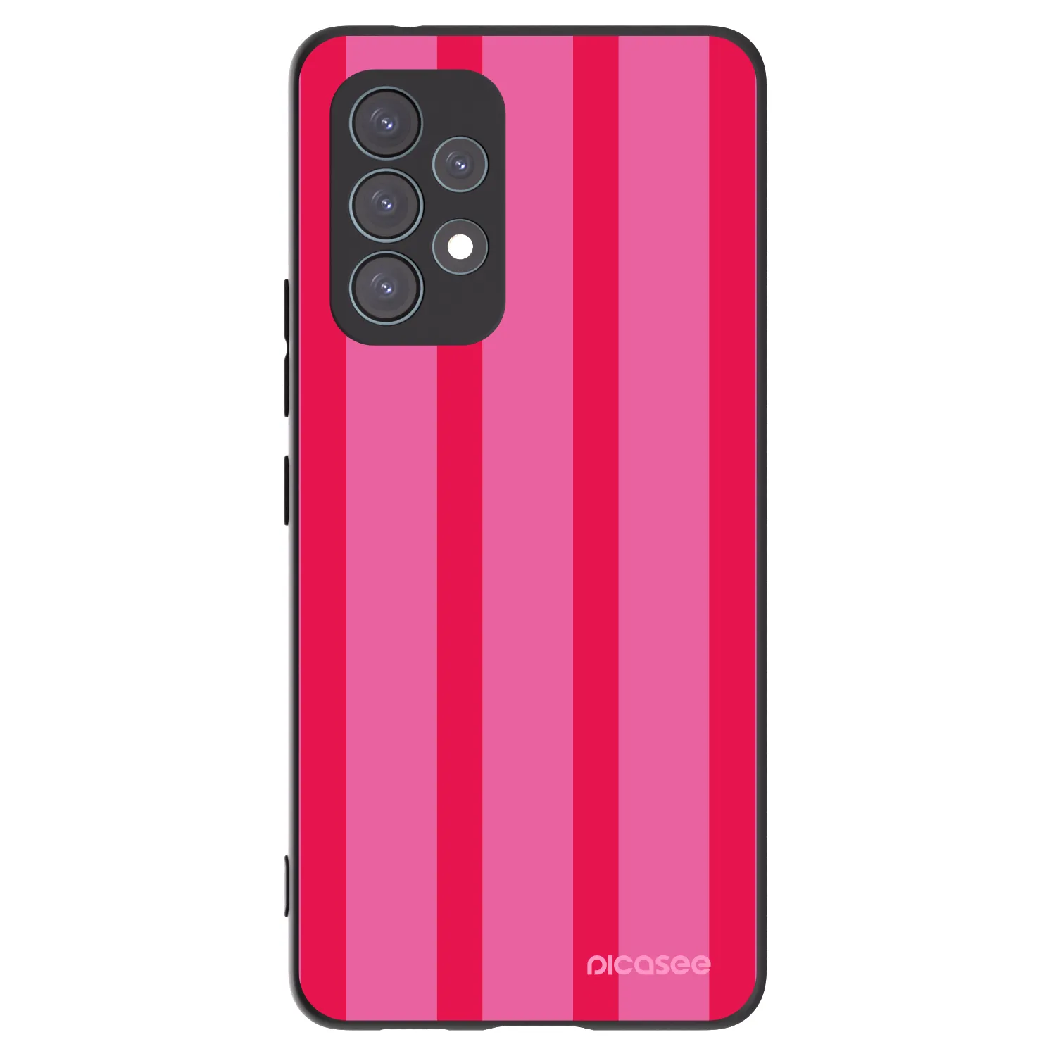 Picasee Samsung Galaxy A53 5G A536 Hülle - Schwarzes Silikon - Hot tropic