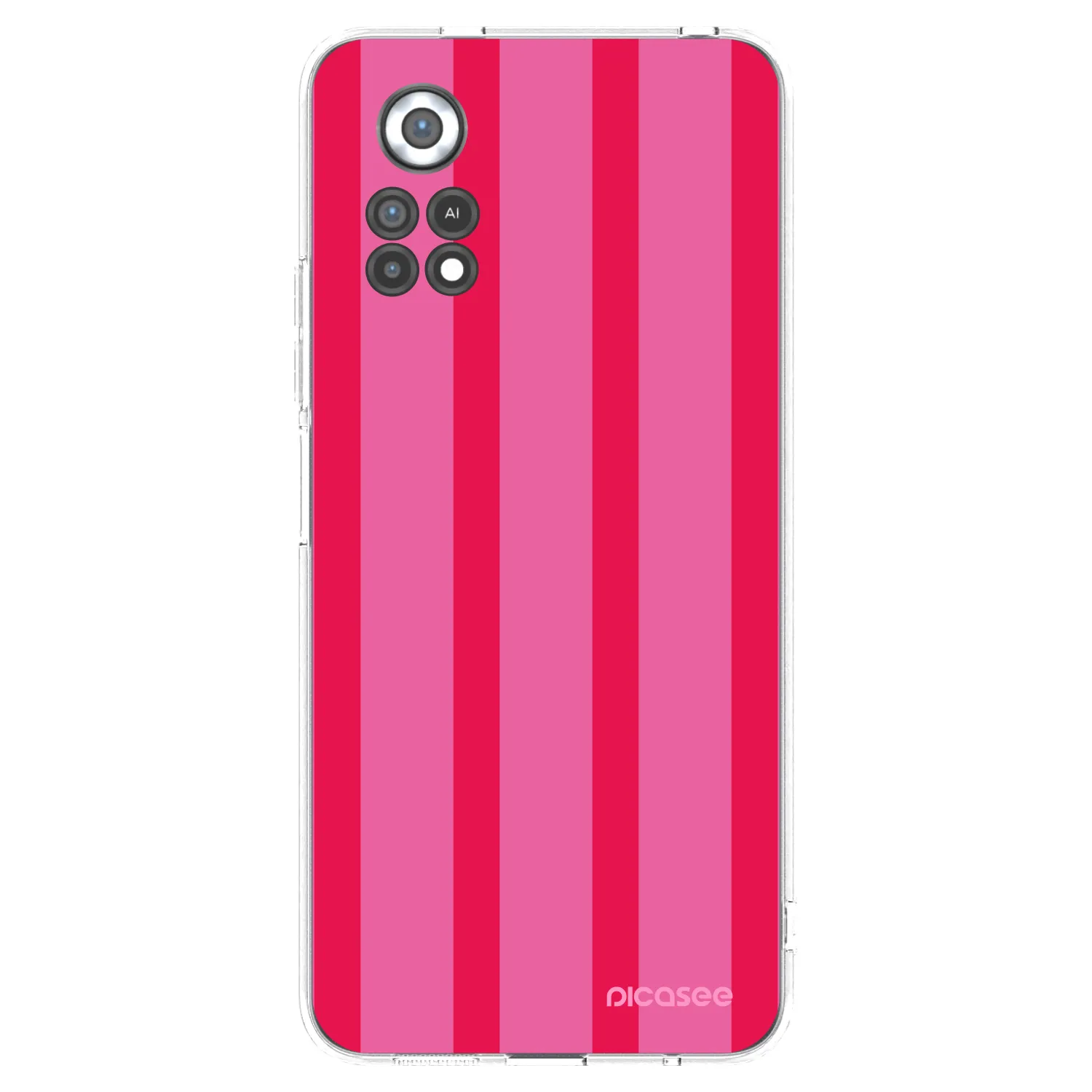 Picasee Xiaomi Poco X4 Pro 5G Hülle - Transparentes Silikon - Hot tropic