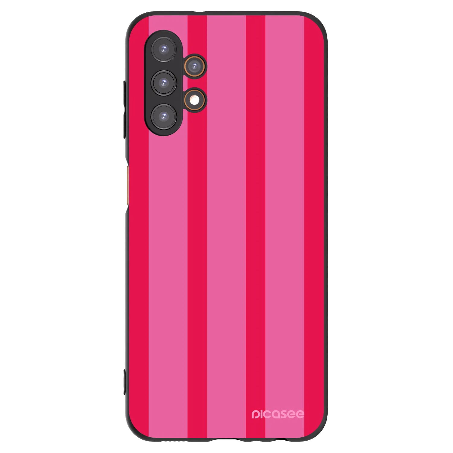Picasee Samsung Galaxy A13 4G A135 Hülle - Schwarzes Silikon - Hot tropic