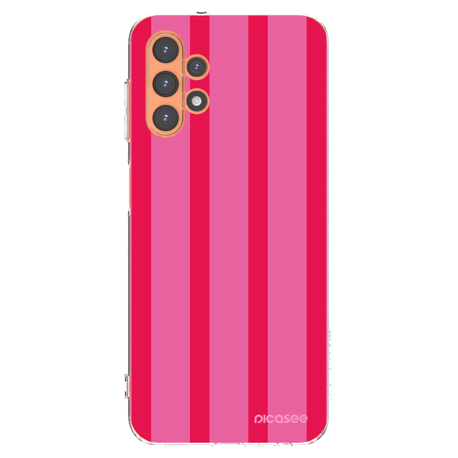 Picasee Samsung Galaxy A13 4G A135 Hülle - Transparentes Silikon - Hot tropic