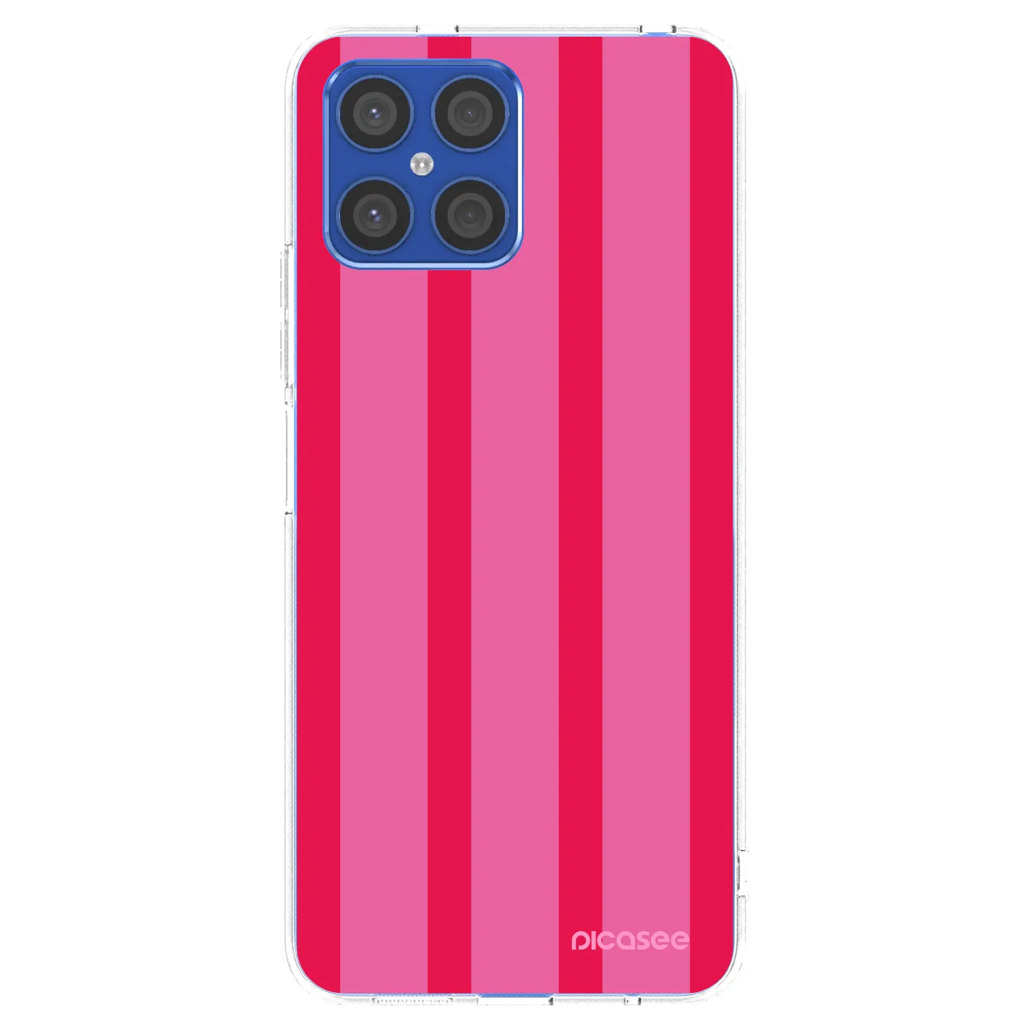 Picasee Honor X8 4G Hülle - Transparentes Silikon - Hot tropic