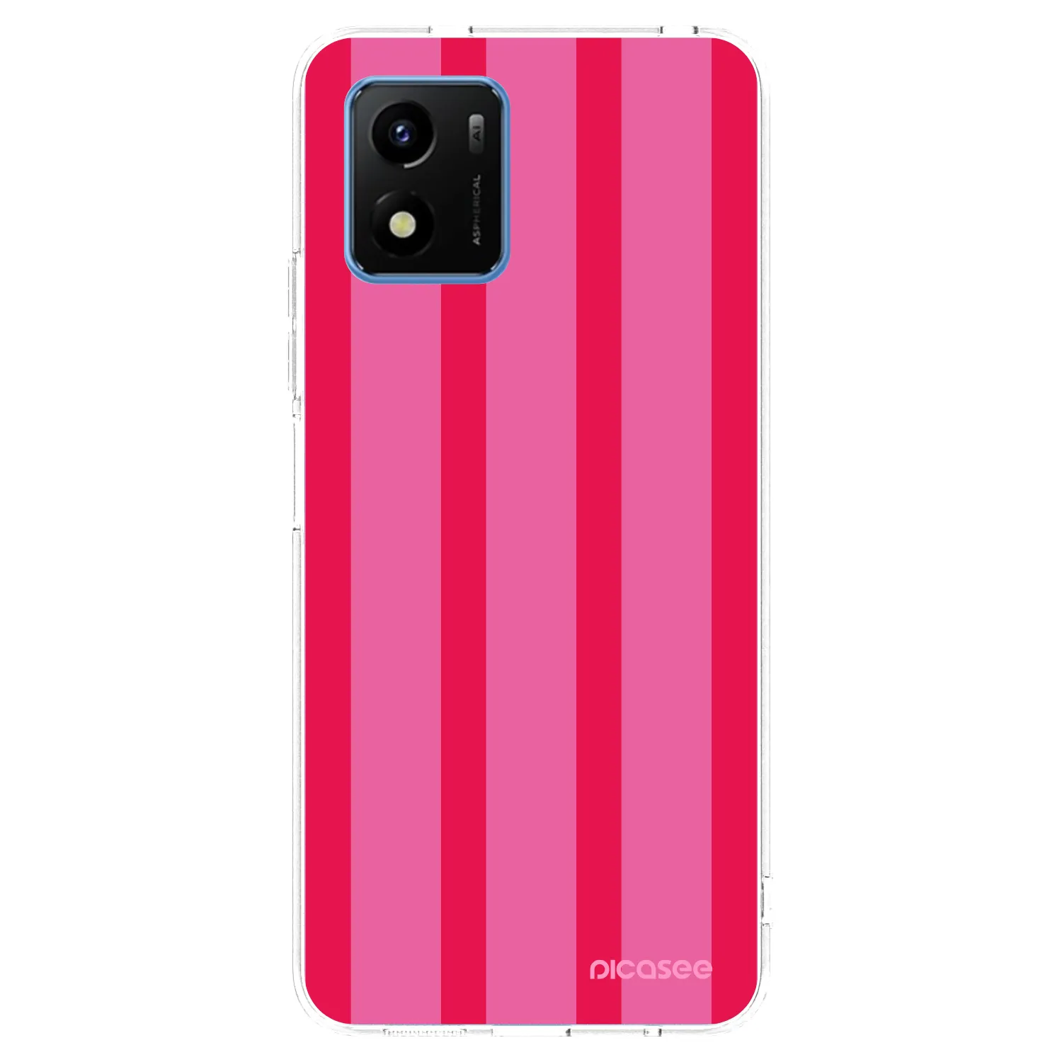 Picasee Vivo Y01 Hülle - Transparentes Silikon - Hot tropic