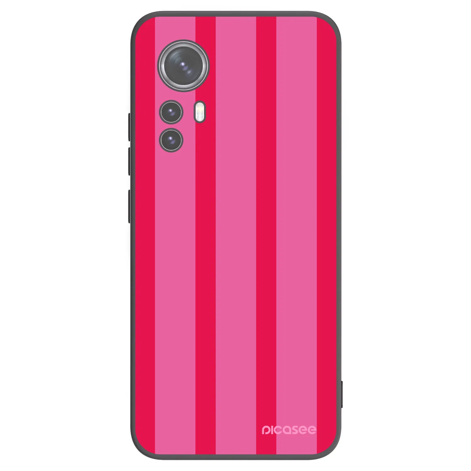 Picasee Xiaomi 12X Hülle - Schwarzes Silikon - Hot tropic