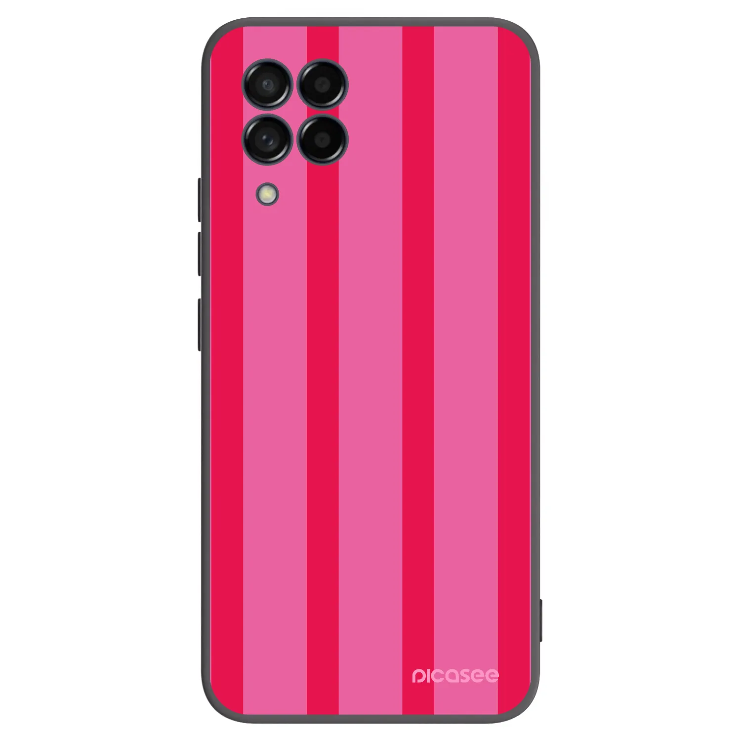 Picasee Samsung Galaxy M53 5G Hülle - Schwarzes Silikon - Hot tropic