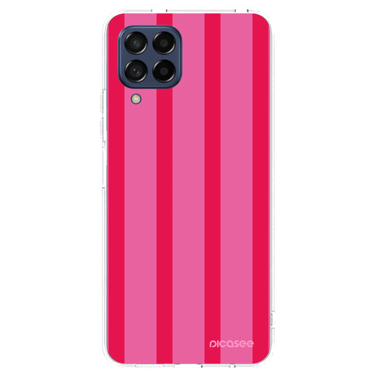 Picasee Samsung Galaxy M53 5G Hülle - Transparentes Silikon - Hot tropic