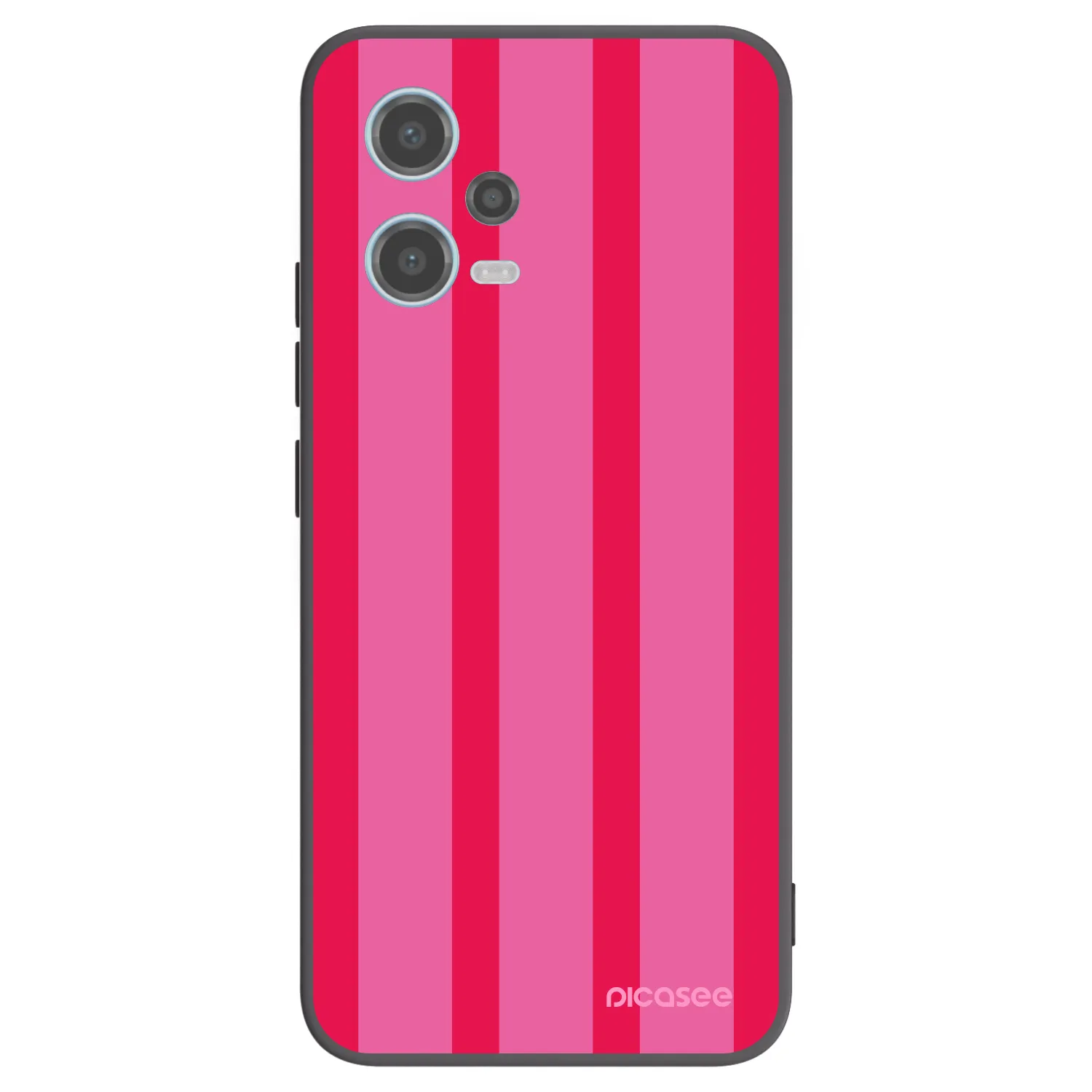 Picasee Xiaomi Redmi Note 12 5G Hülle - Schwarzes Silikon - Hot tropic