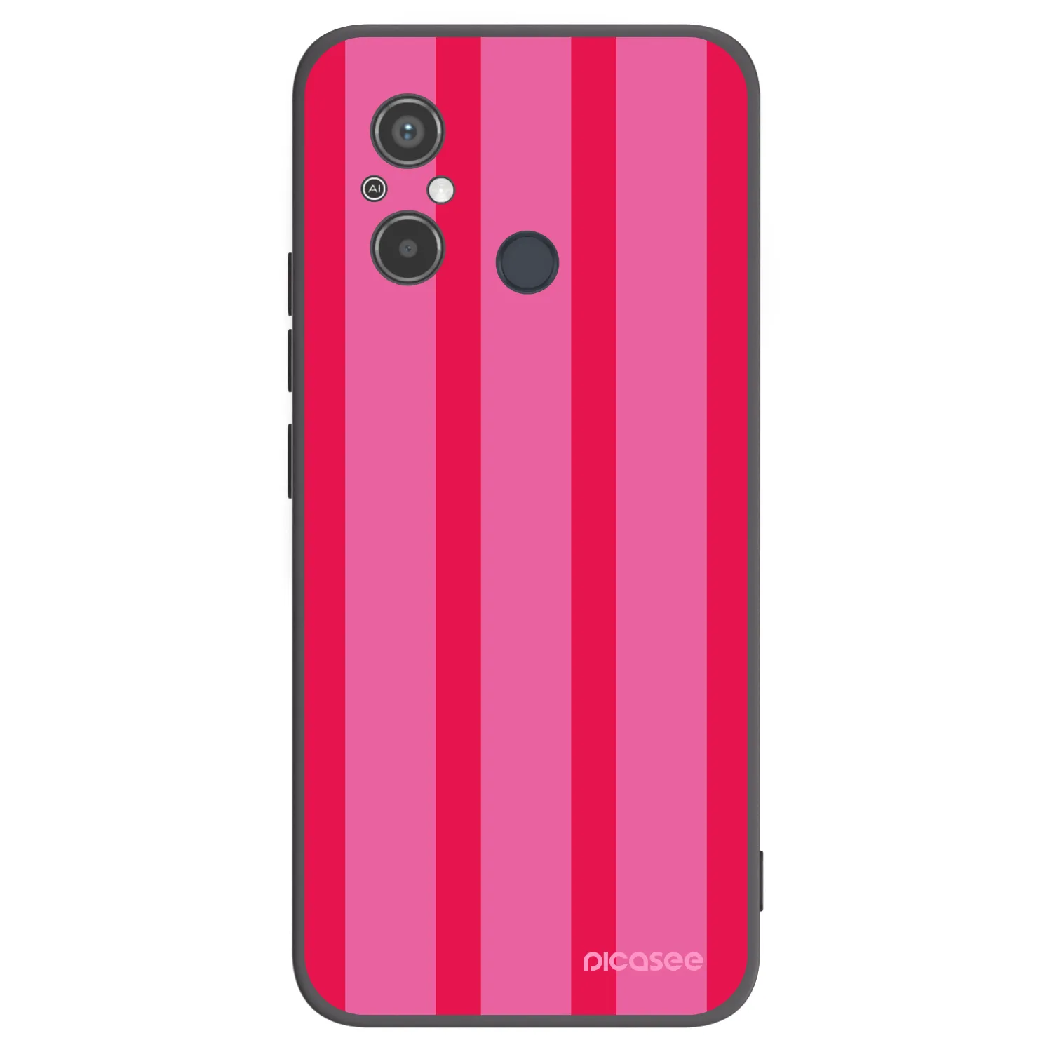 Picasee Xiaomi Redmi 12C Hülle - Schwarzes Silikon - Hot tropic