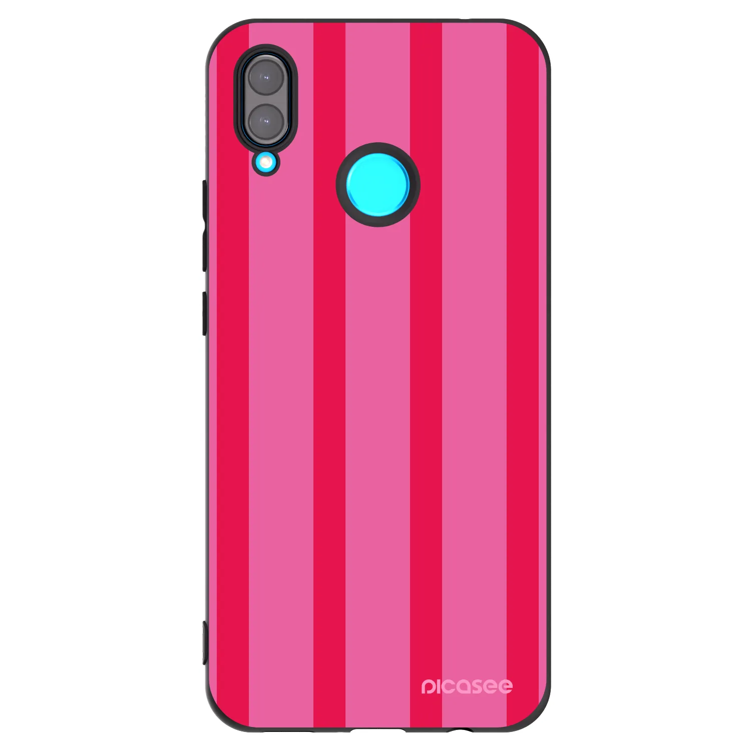 Picasee Huawei Nova 3 Hülle - Schwarzes Silikon - Hot tropic