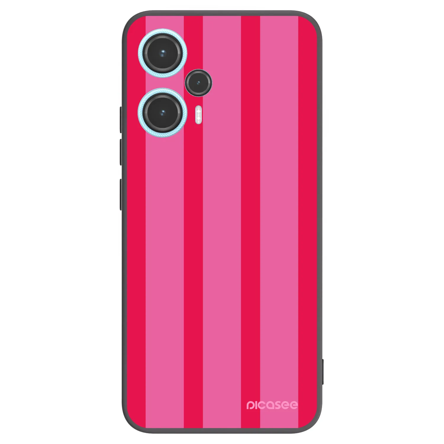 Picasee Xiaomi Poco F5 Hülle - Schwarzes Silikon - Hot tropic