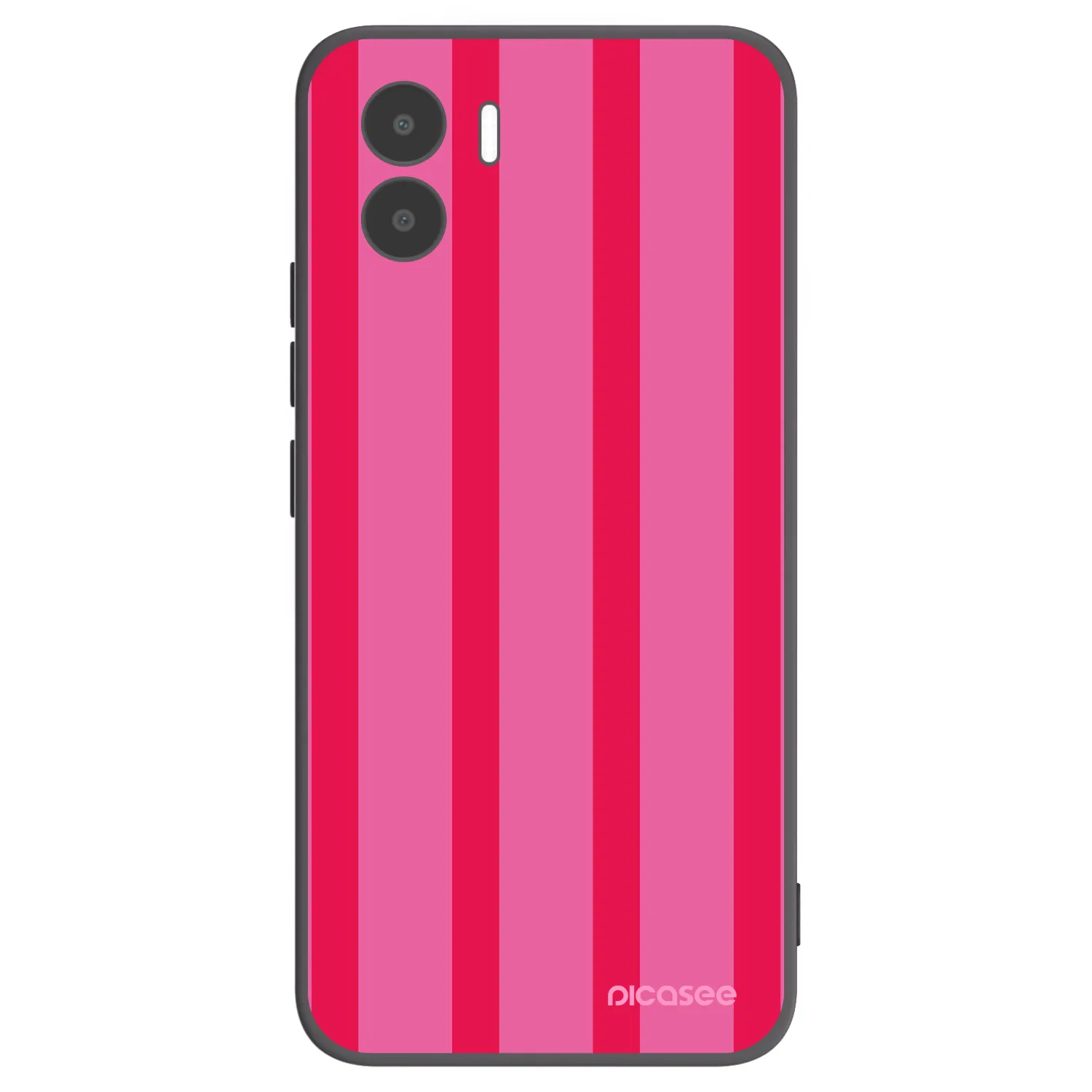 Picasee Xiaomi Redmi A2 Hülle - Schwarzes Silikon - Hot tropic