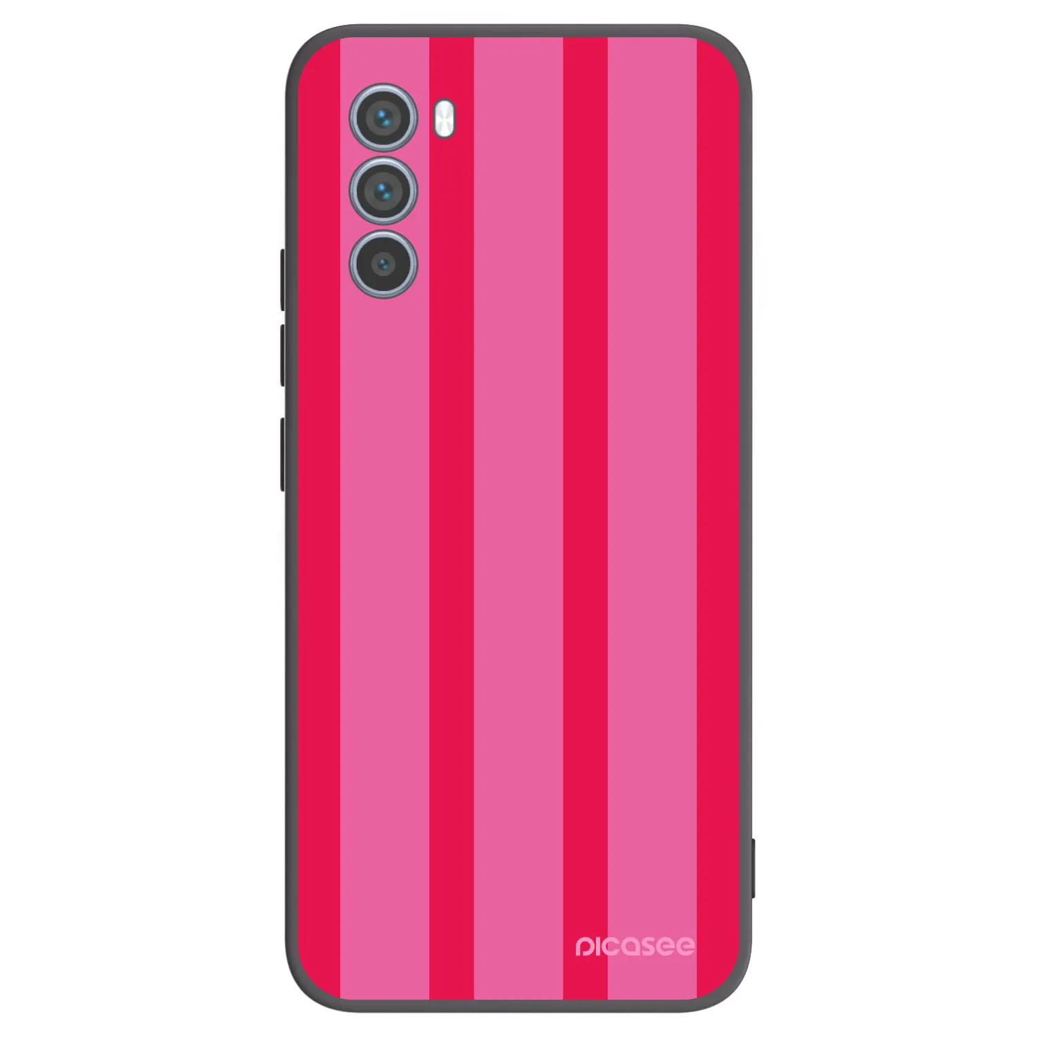 Picasee Motorola Moto G62 Hülle - Schwarzes Silikon - Hot tropic