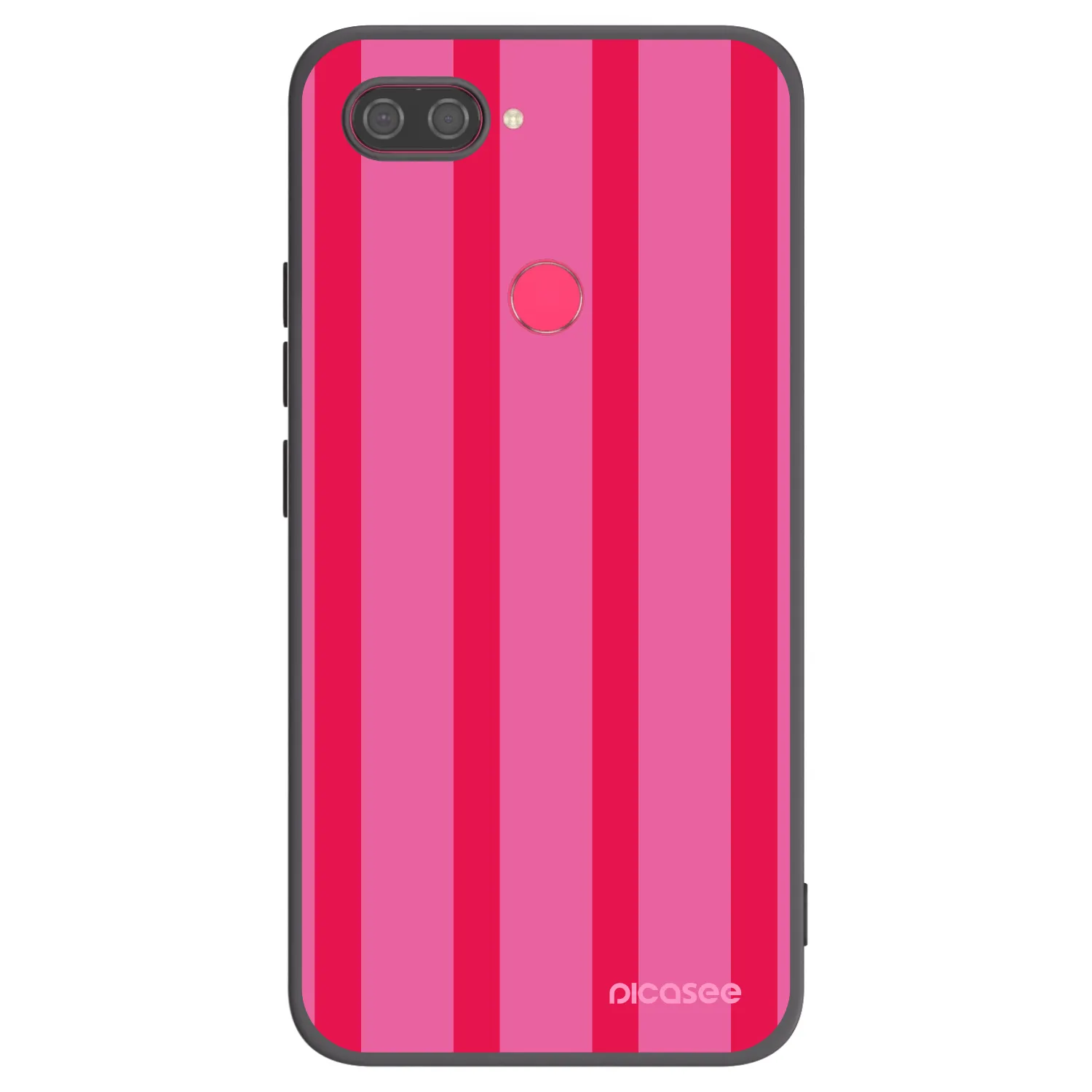 Picasee Xiaomi Mi 8 Lite Hülle - Schwarzes Silikon - Hot tropic