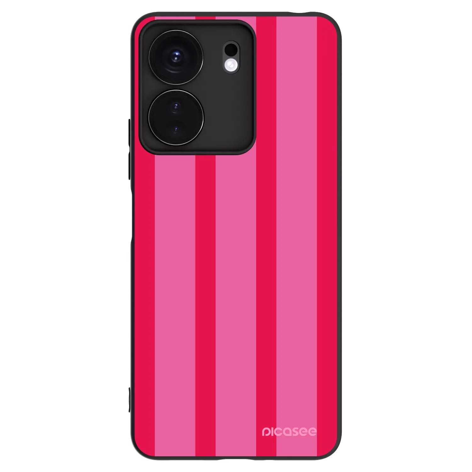 Picasee Xiaomi Redmi 13C 4G Hülle - Schwarzes Silikon - Hot tropic