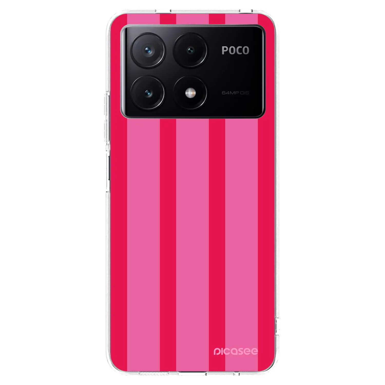 Picasee Xiaomi Poco X6 Pro Hülle - Transparentes Silikon - Hot tropic