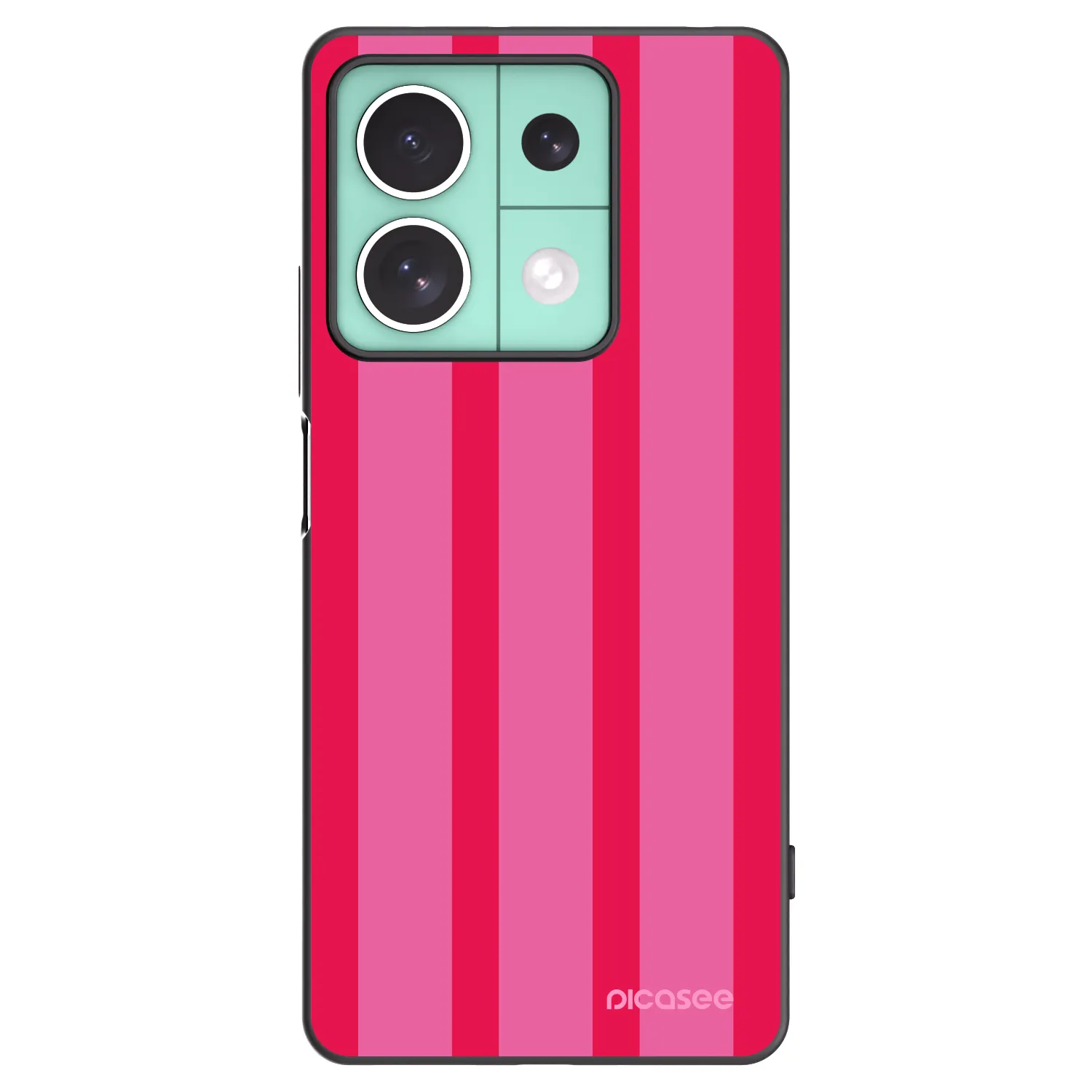 Picasee Xiaomi Redmi Note 13 5G Hülle - Schwarzes Silikon - Hot tropic