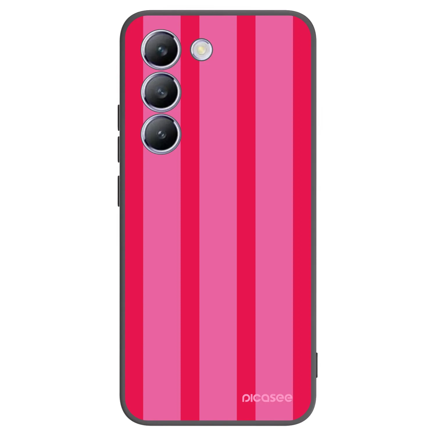 Picasee Vivo V40 SE 5G Hülle - Schwarzes Silikon - Hot tropic