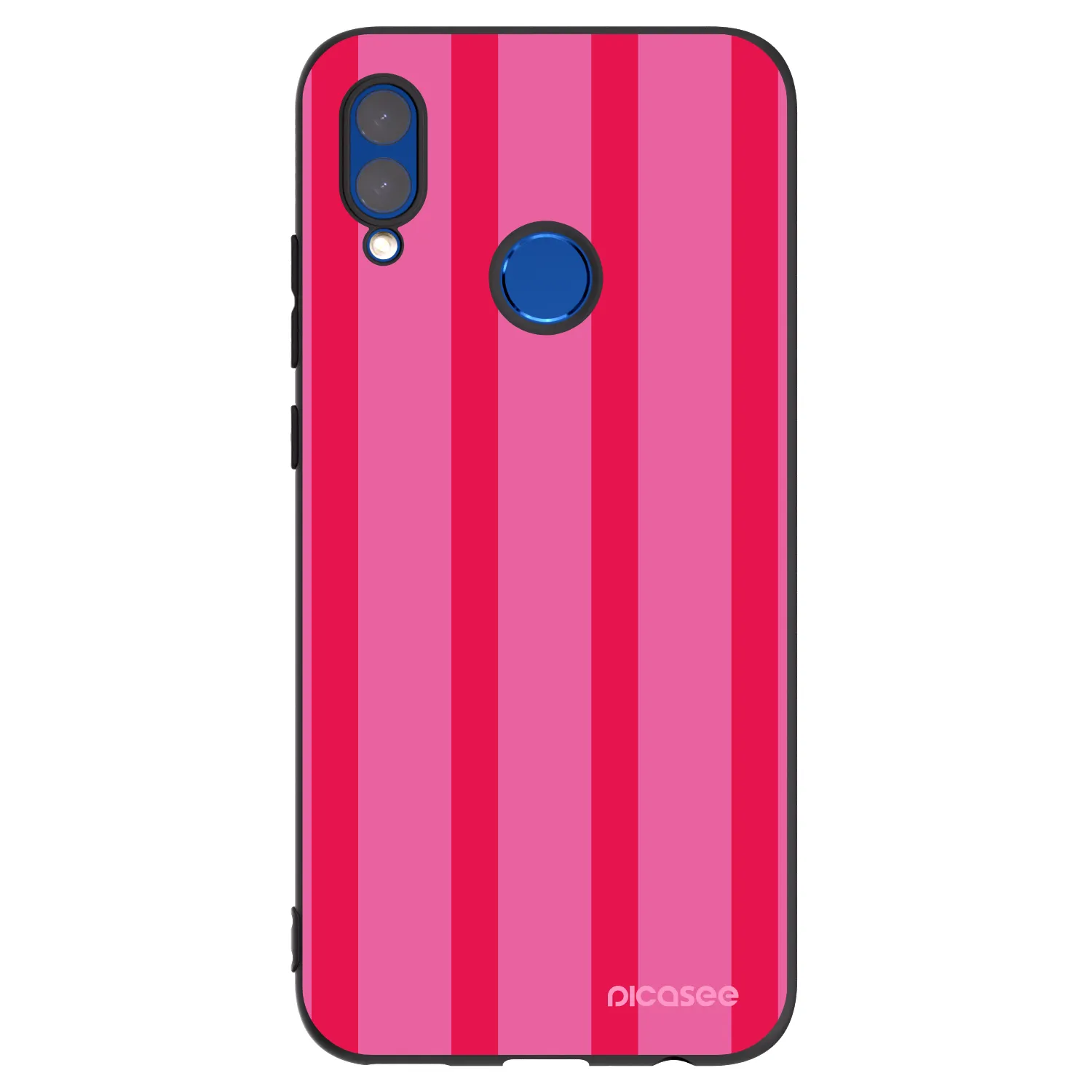 Picasee Honor 10 Lite Hülle - Schwarzes Silikon - Hot tropic