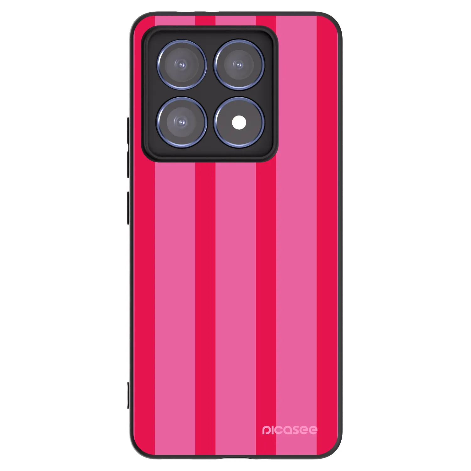 Picasee Xiaomi 14T Pro Hülle - Schwarzes Silikon - Hot tropic