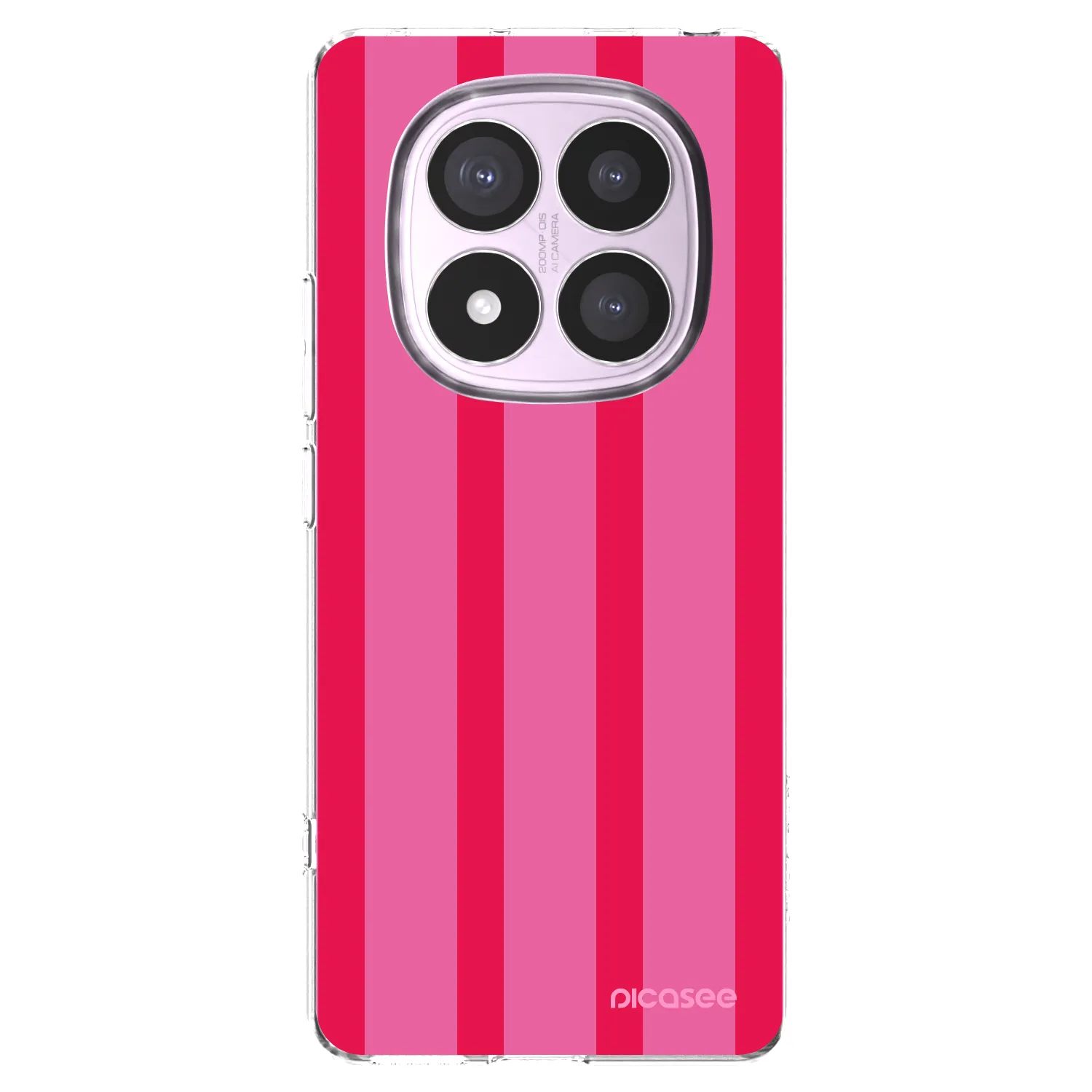 Picasee Xiaomi Redmi Note 14 Pro 5G Hülle - Transparentes Silikon - Hot tropic