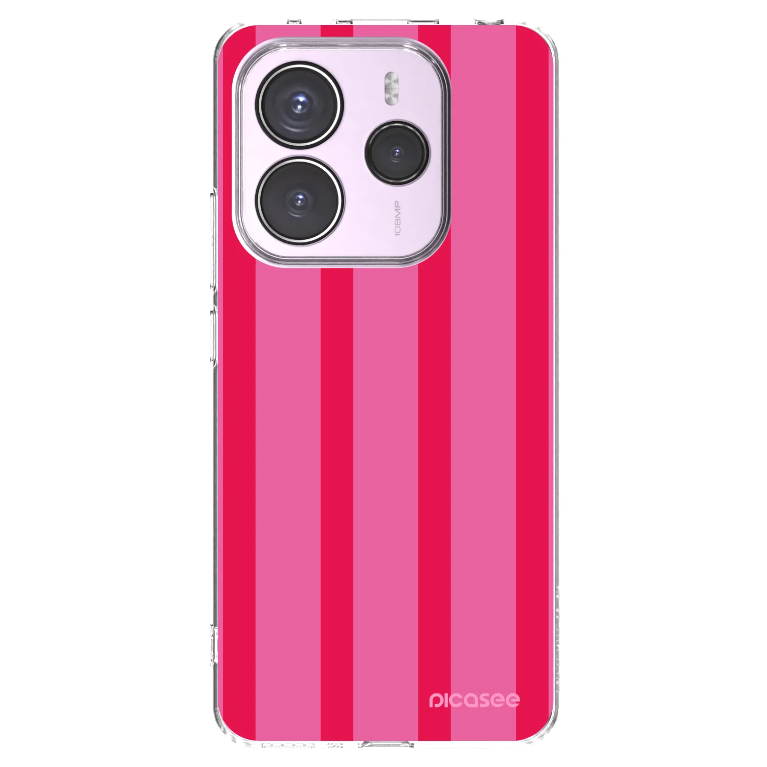 Picasee Xiaomi Redmi Note 14 5G Hülle - Transparentes Silikon - Hot tropic
