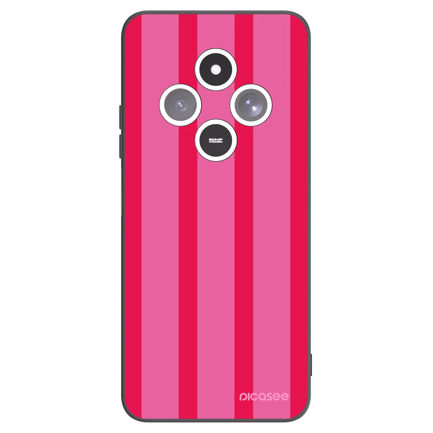 Picasee Xiaomi Redmi 14C Hülle - Schwarzes Silikon - Hot tropic