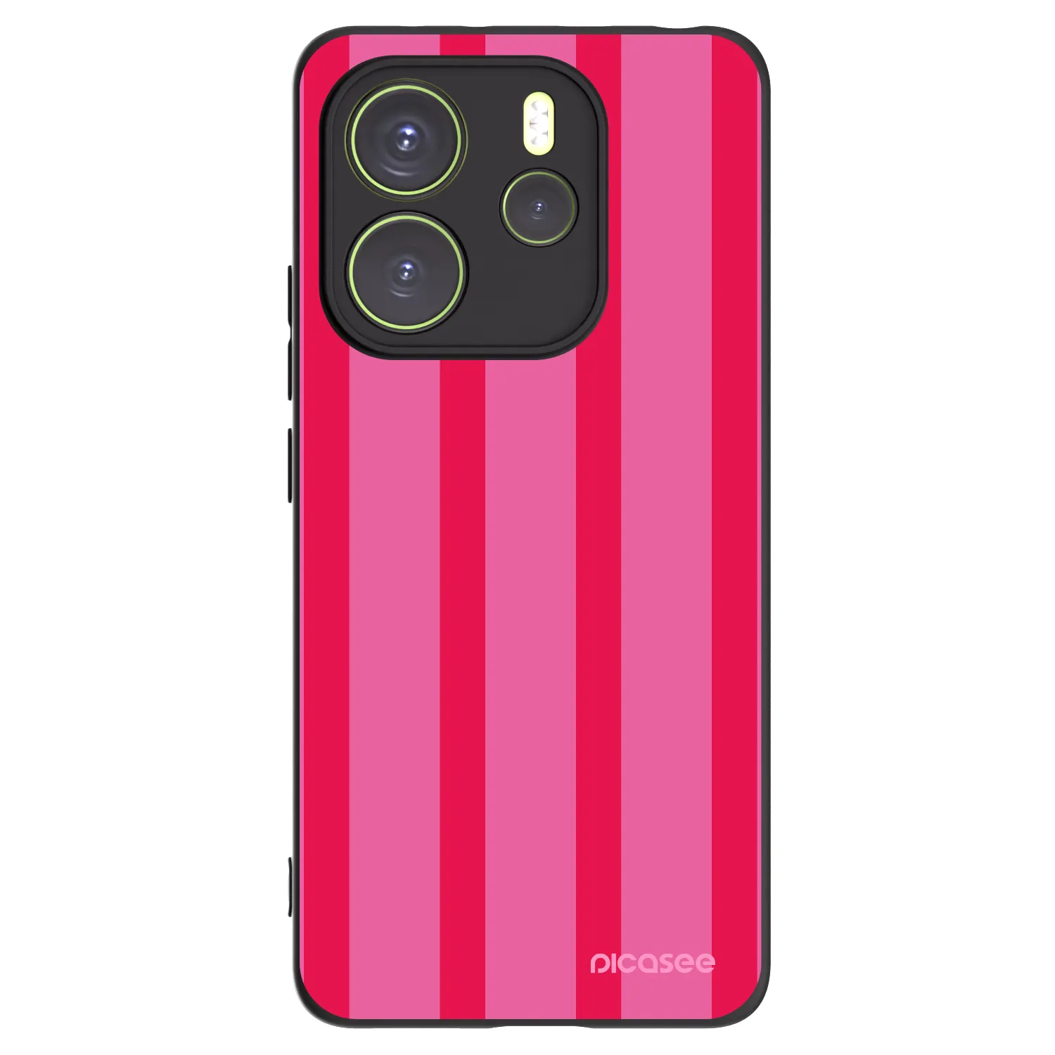 Picasee Xiaomi Redmi Note 14 4G Hülle - Schwarzes Silikon - Hot tropic