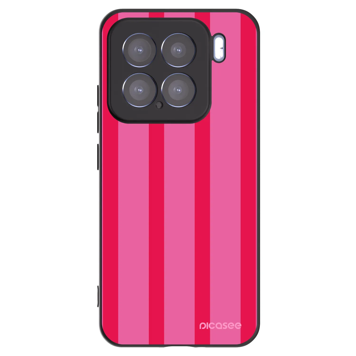 Picasee Xiaomi 15 Hülle - Schwarzes Silikon - Hot tropic