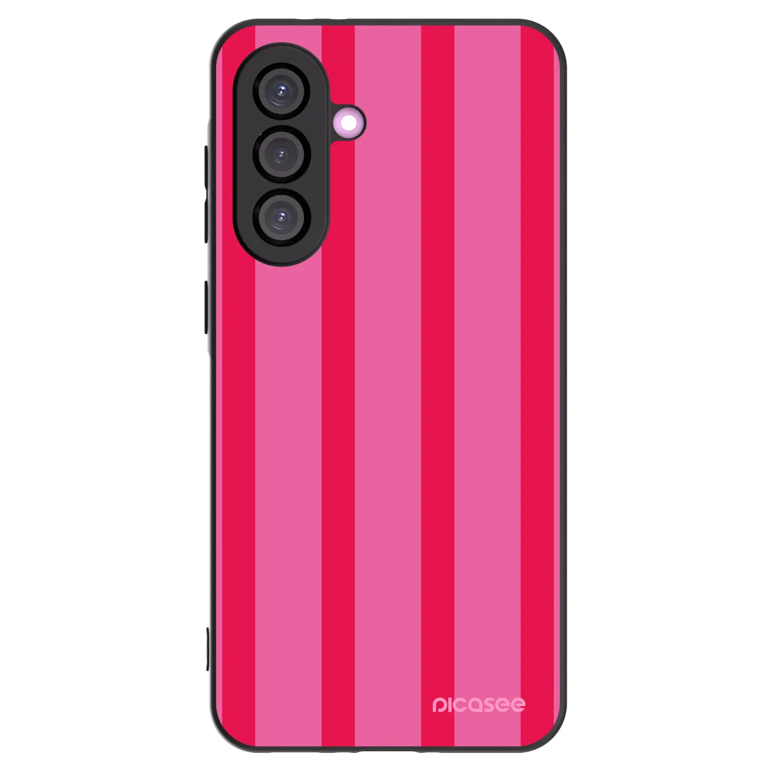 Picasee Samsung Galaxy A56 5G A566B Hülle - Schwarzes Silikon - Hot tropic