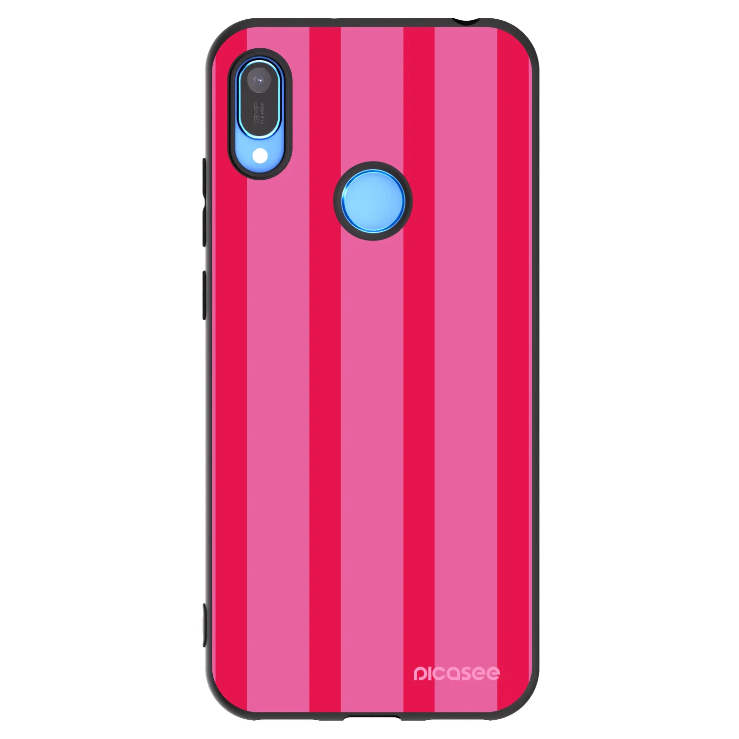 Picasee Huawei Y6 2019 Hülle - Schwarzes Silikon - Hot tropic