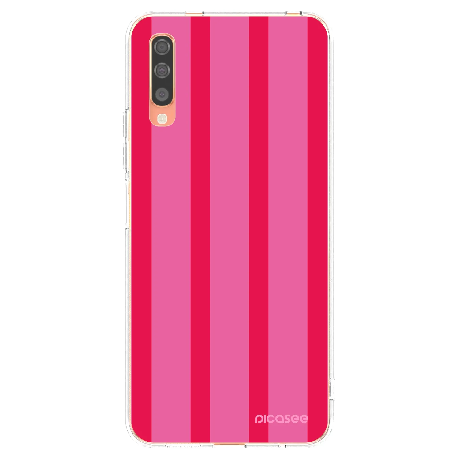 Picasee Samsung Galaxy A70 A705F Hülle - Transparentes Silikon - Hot tropic