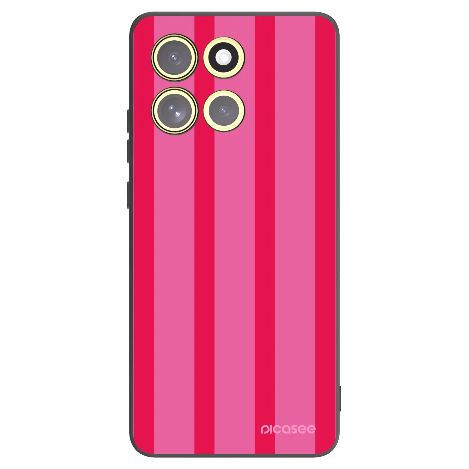 Picasee Motorola Moto G86 5G Hülle - Schwarzes Silikon - Hot tropic