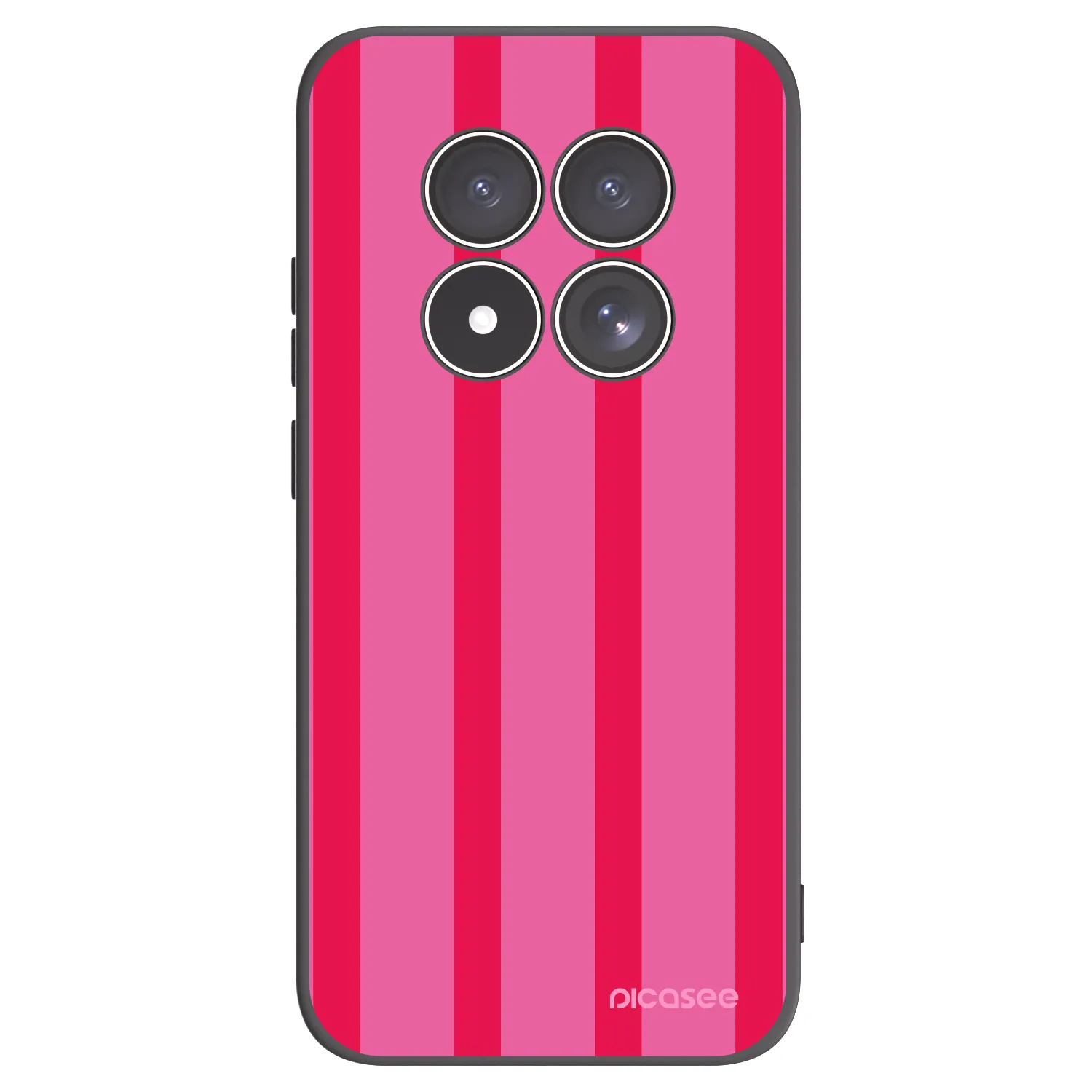 Picasee Xiaomi Redmi Note 15 Pro 4G Hülle - Schwarzes Silikon - Hot tropic
