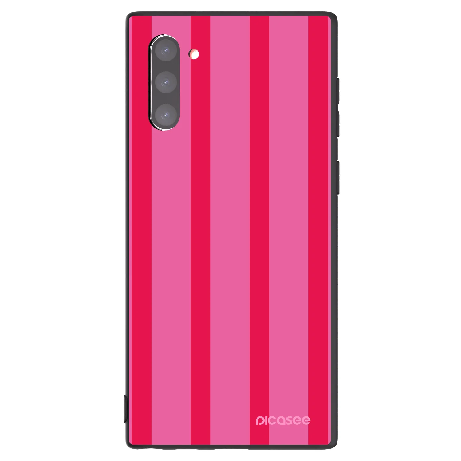 Picasee Samsung Galaxy Note 10 N970F Hülle - Schwarzes Silikon - Hot tropic
