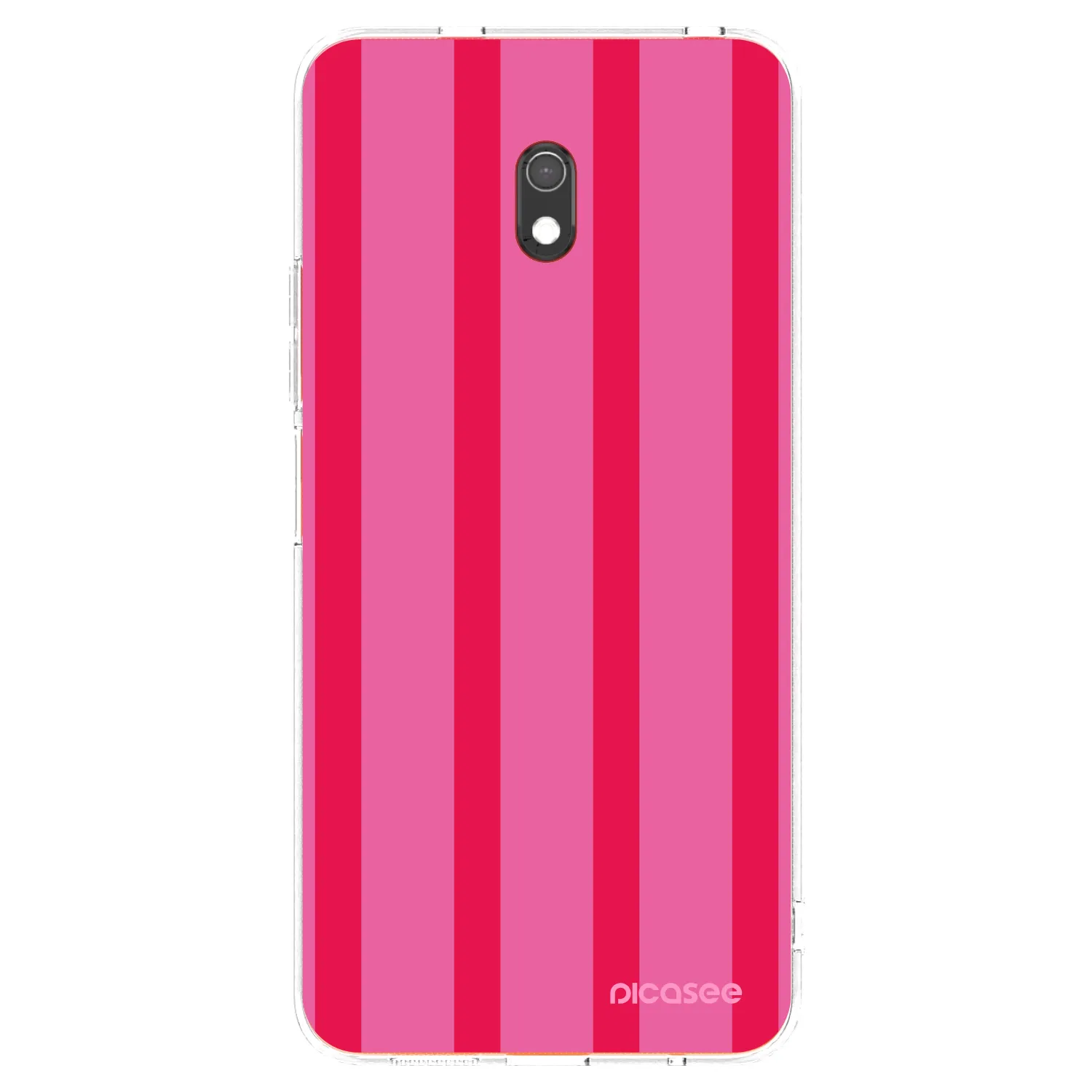 Picasee Xiaomi Redmi 8A Hülle - Transparentes Silikon - Hot tropic