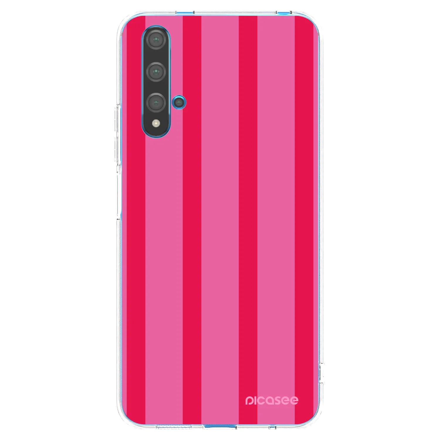 Picasee Huawei Nova 5T Hülle - Transparentes Silikon - Hot tropic
