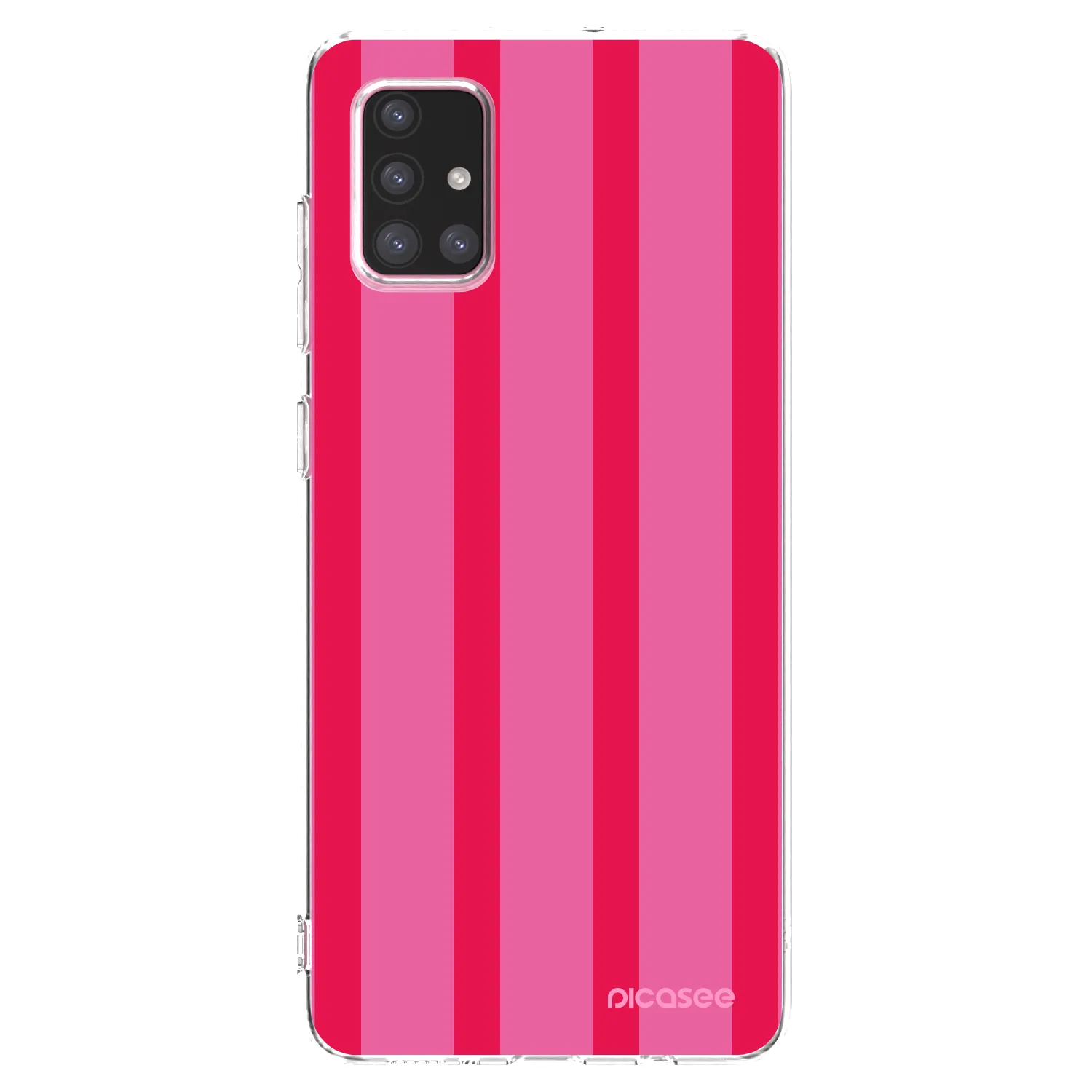 Picasee Samsung Galaxy A71 A715F Hülle - Transparentes Silikon - Hot tropic