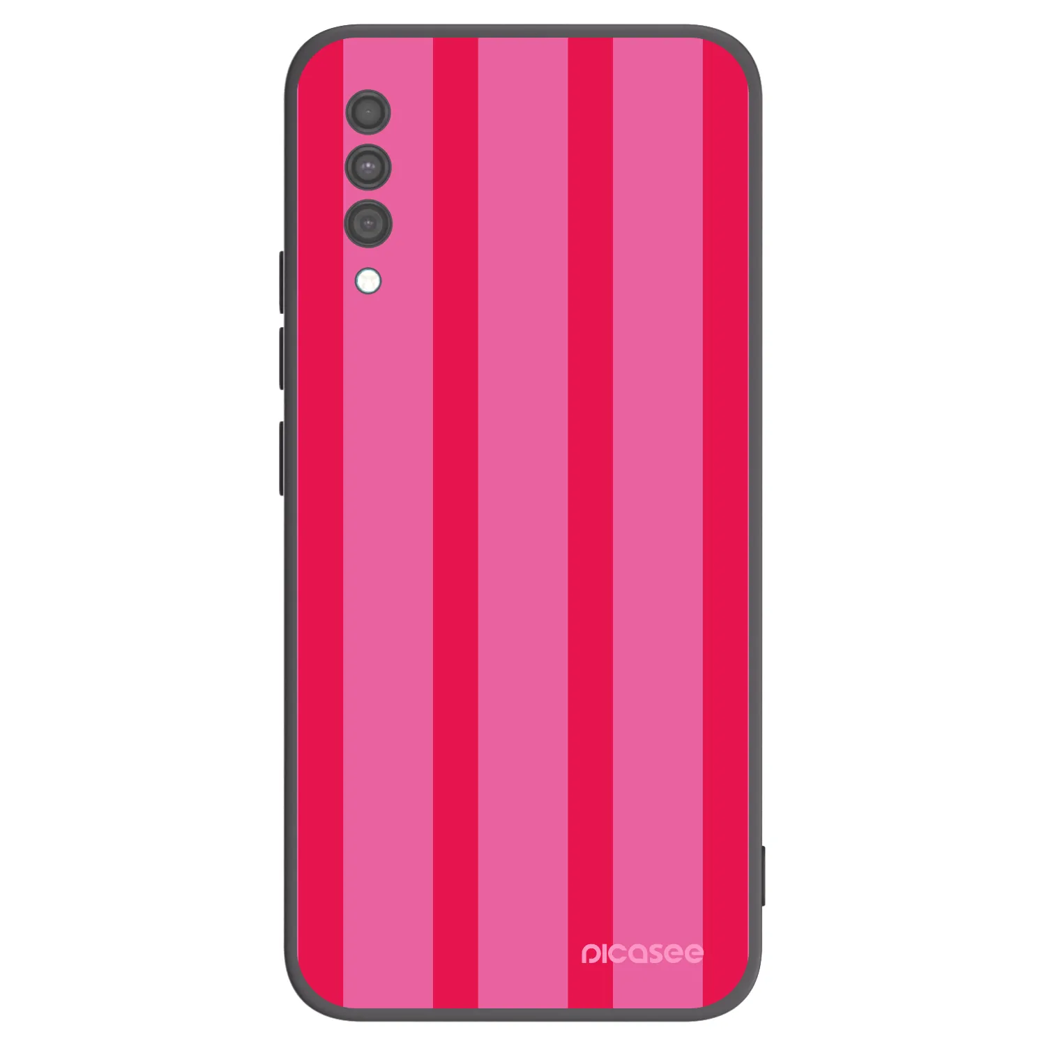 Picasee Samsung Galaxy A30s A307F Hülle - Schwarzes Silikon - Hot tropic