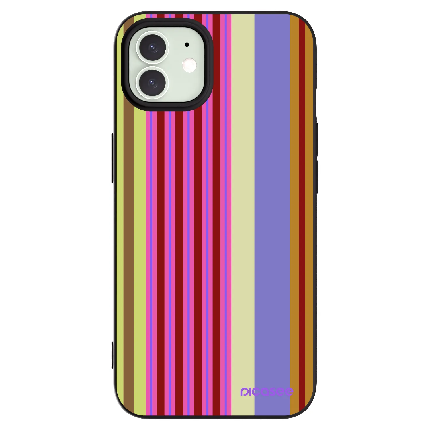 Picasee Apple iPhone 12 Hülle - Schwarzes Silikon - Late checkout