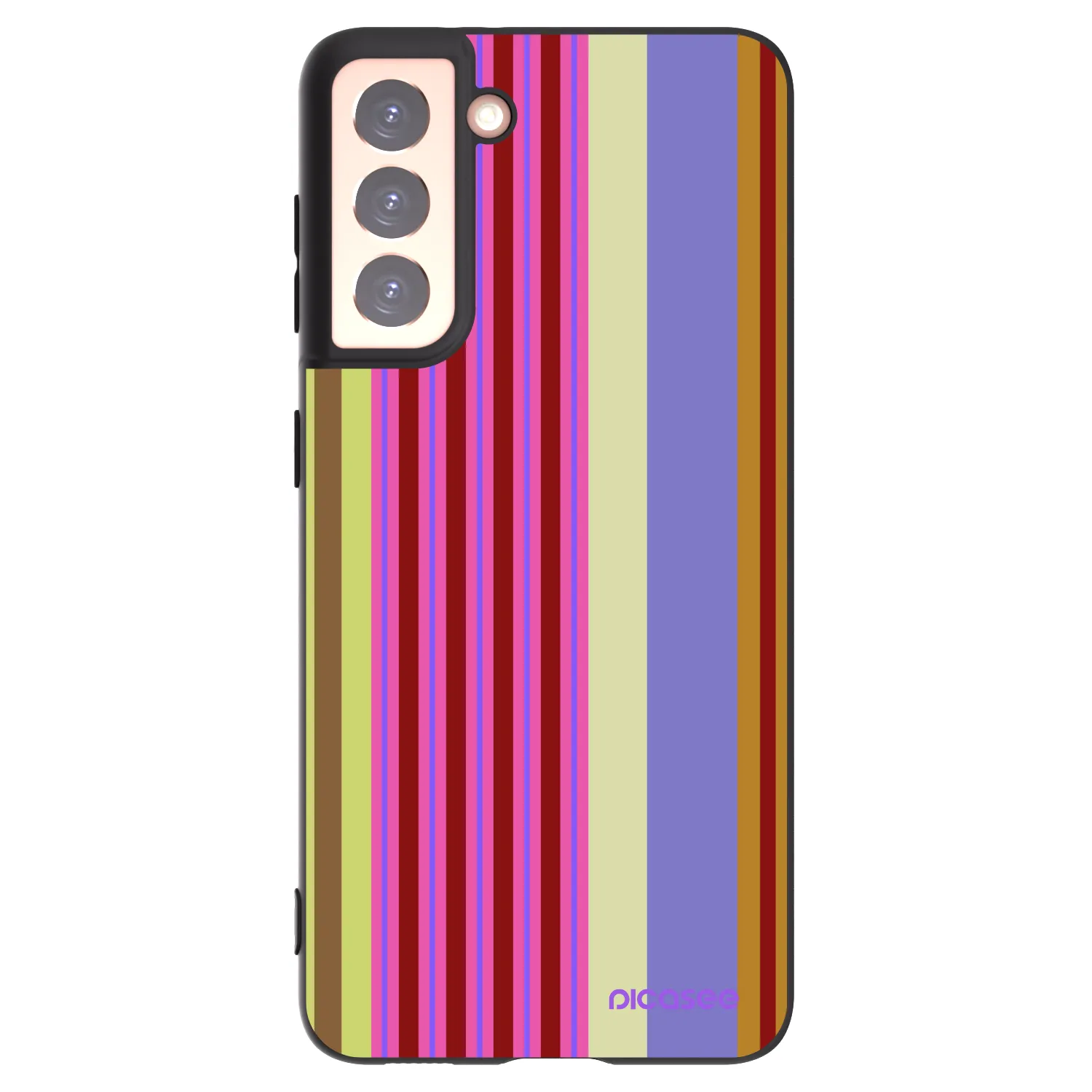 Picasee Samsung Galaxy S21 5G G991B Hülle - Schwarzes Silikon - Late checkout